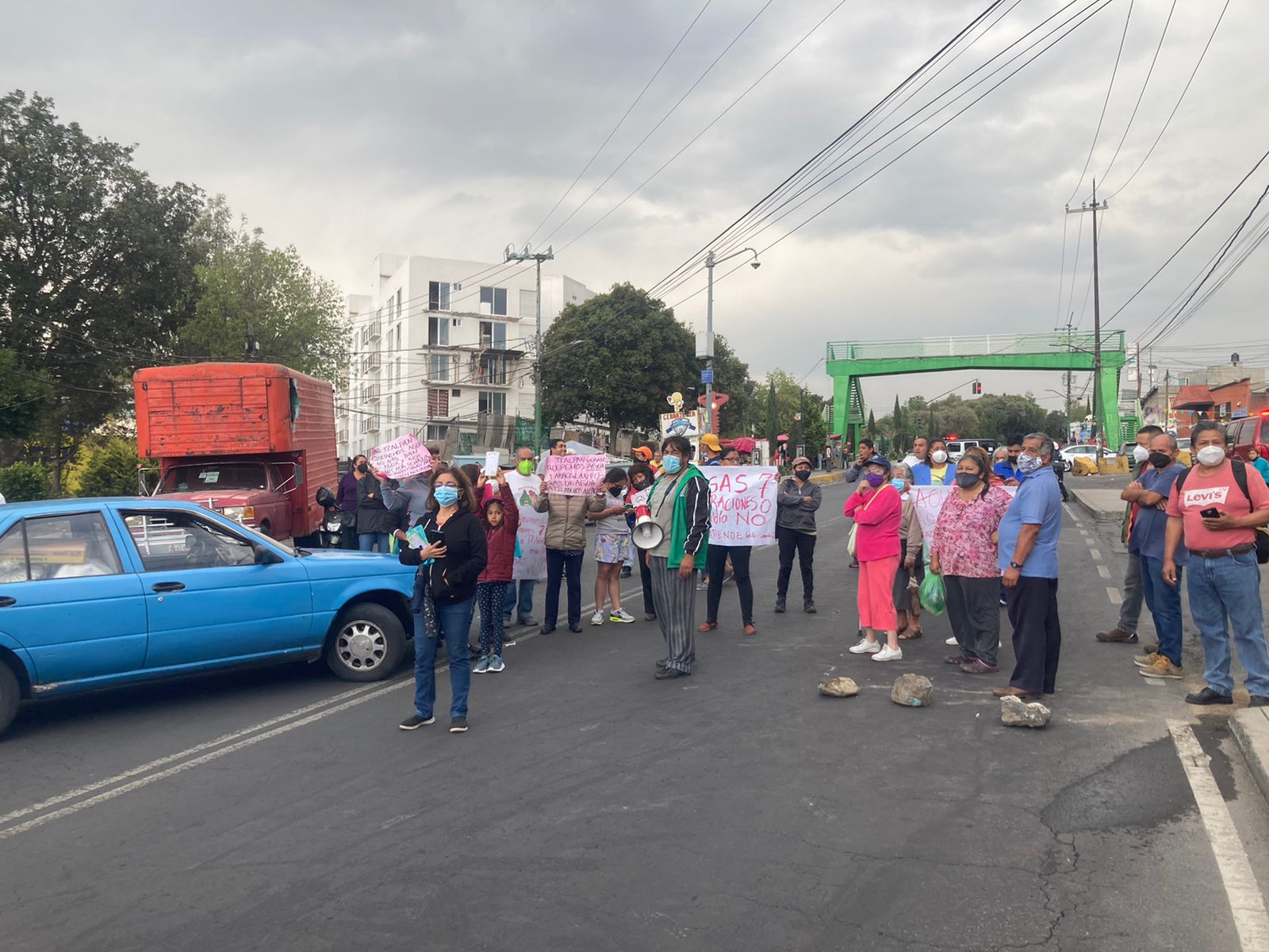 Reabren La Carretera Picacho Ajusco Tras Manifestaci N Por Falta De Agua